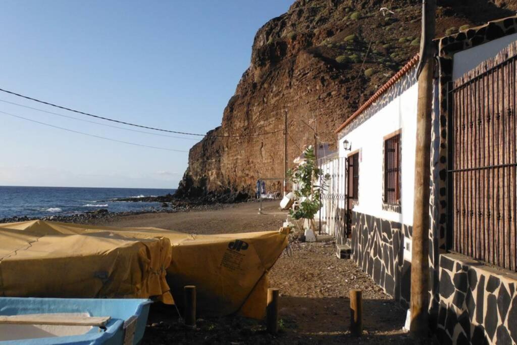 Villa Casa Costera Playa De Tasarte San Nicolás Esterno foto