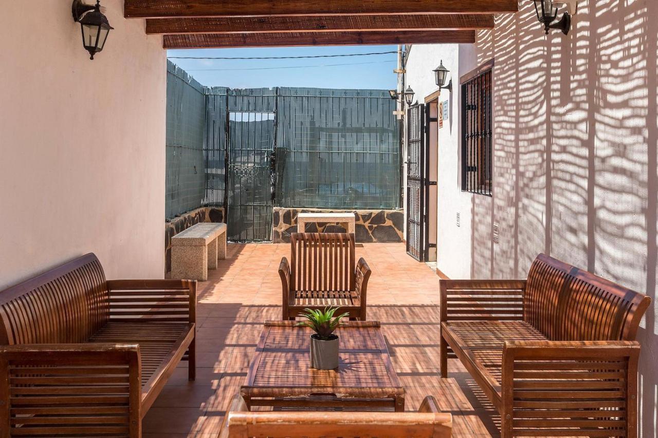 Villa Casa Costera Playa De Tasarte San Nicolás Esterno foto