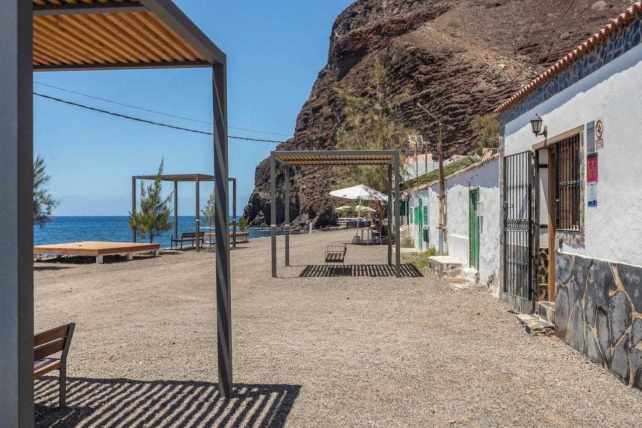 Villa Casa Costera Playa De Tasarte San Nicolás Esterno foto